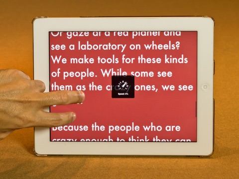 Promtr - Multitouch Teleprompter screenshot 3