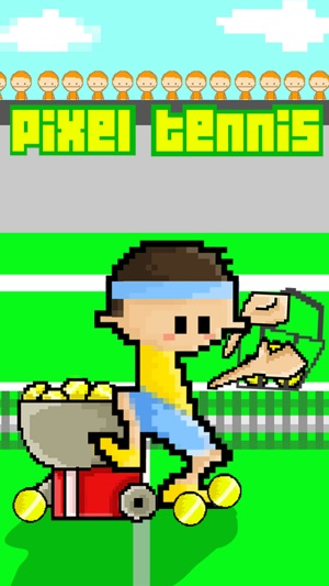 Pixel Tennis Player Madness Free Game - 像素 網球 播放機 瘋狂 免費 體育 遊(圖1)-速報App