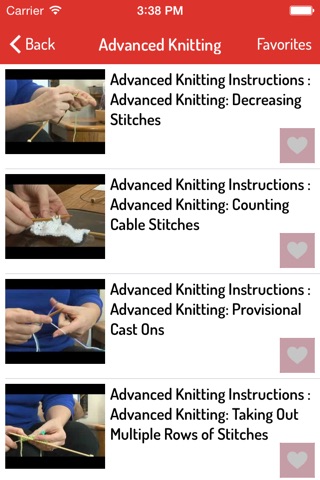 Knit & Crochet Guide - Ultimate video for Beginner, Intermediate and Advanced learner screenshot 2