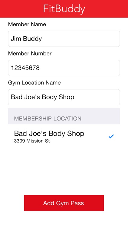 FitBuddy Gym Pass