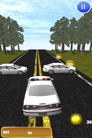 A Police Chase 3D: Endless High Speed Pursuit - FREE Edition screenshot 3