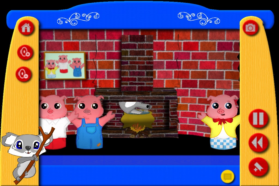 The Three Little Pigs - The Puppet Show - Lite screenshot 4