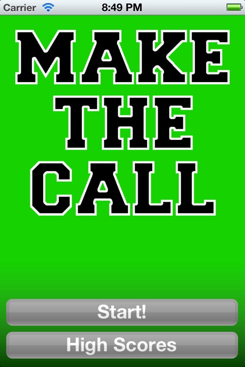 Make the Call - Soccer