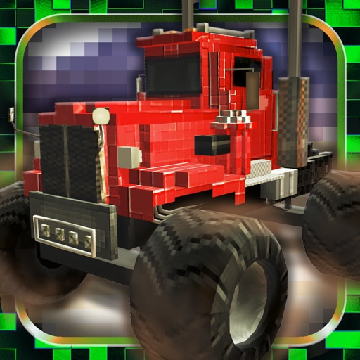 Absolute Block Monster Trucks - Cube Roads Survival icon