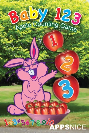 Baby 123 -Apple Counting Game