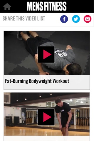 Men's Fitness Go screenshot 3