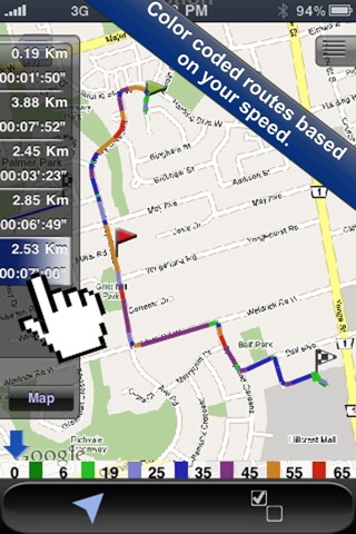 RoutesMap screenshot 3