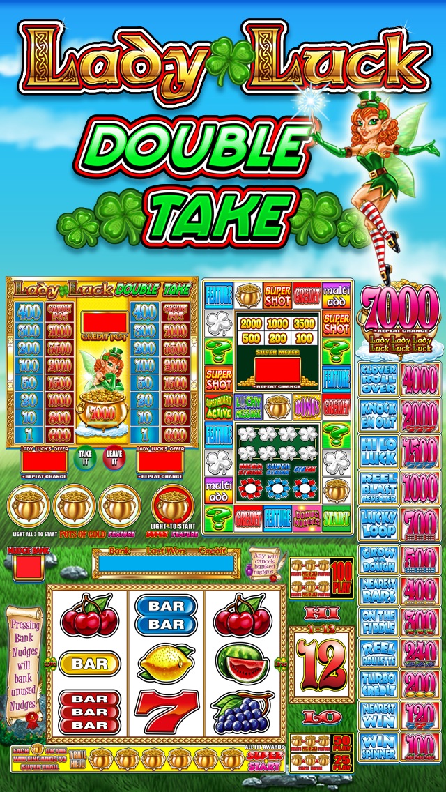 LADY LUCK DOUBLE TAKE: UK ARCADE &AMP; PUB FRUIT MACHINE 1.0.3 IOS