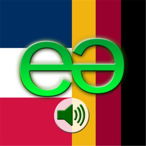 French to German Voice Talking Translator Phrasebook EchoMobi Travel Speak PRO