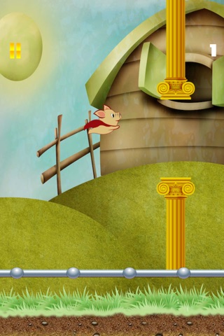 Flying Piggy - Escape the farms and don't plummet into the mud pit screenshot 4