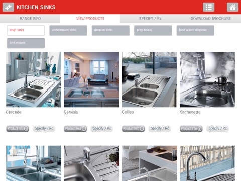 Franke Kitchen Systems SA screenshot 2