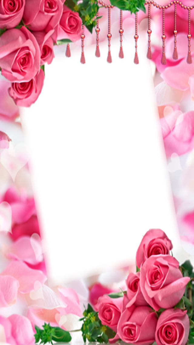 ピンクのハートのフォトフレーム Iphoneアプリ Applion
