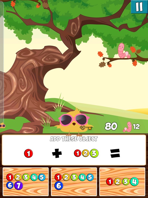 Add & Subtract with Springbird HD - Basic math game for kids
