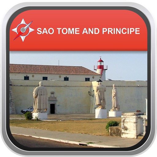 Map Sao Tome and Principe: City Navigator Maps