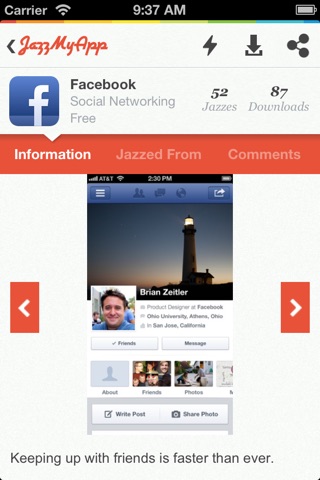 JazzMyApp screenshot 2