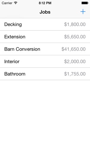 construction job pricing