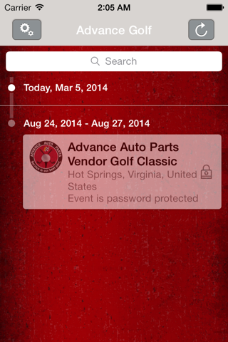 Advance Auto Parts Golf Series screenshot 2