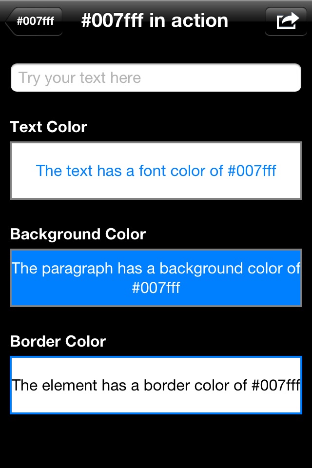 Colors by Name Pro screenshot 4