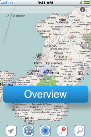 Calabria Offline Map screenshot 2