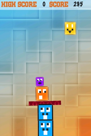 Neon Pixel Block Up Stacker FREE - Cool Tower Builder Mania screenshot 3