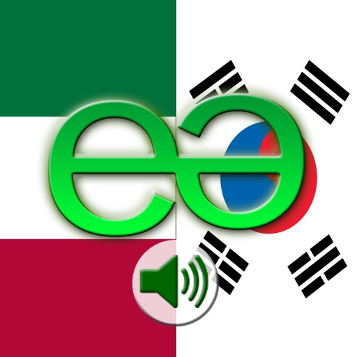 Italian to Korean Voice Talking Translator Phrasebook EchoMobi Travel Speak PRO