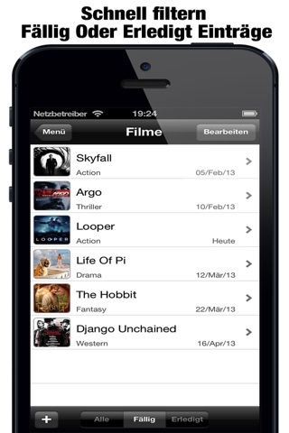 2Download : All-in-One Download List Manager for Movies,Music,TV Shows,Books & Apps screenshot 2