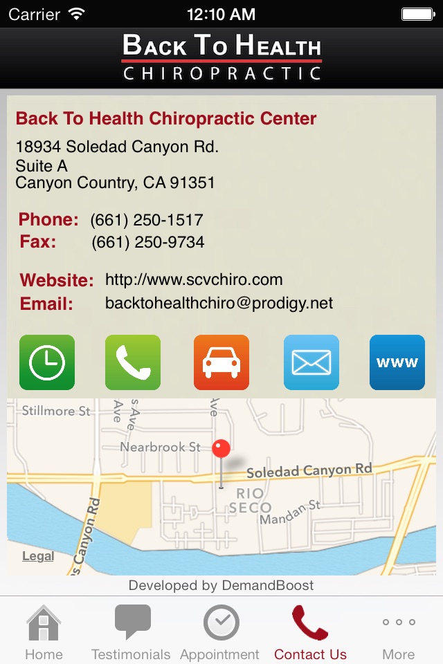 Back to Health Chiropractic Center screenshot 4