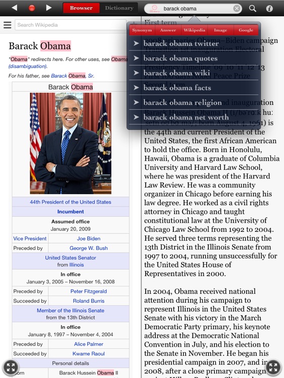 Thesaurus Editor HD screenshot-3