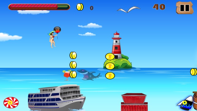 Bikini Beach Shark Jump Escape(圖2)-速報App