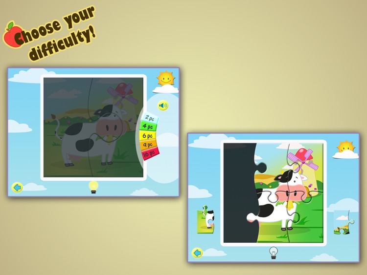 Farm Jigsaw Puzzles iPad Lite