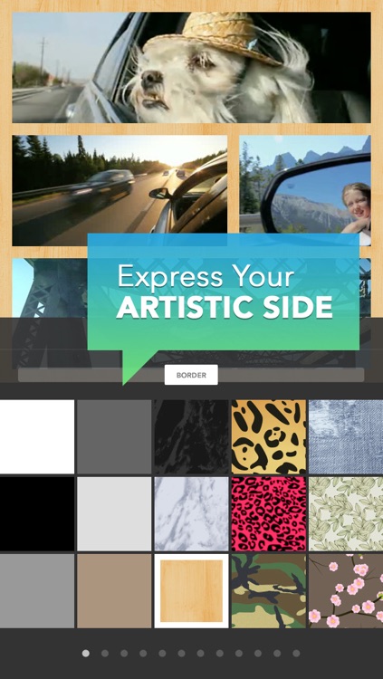 ClipStitch video collage - stitch video and pic together on a clip photo collage with frames screenshot-3