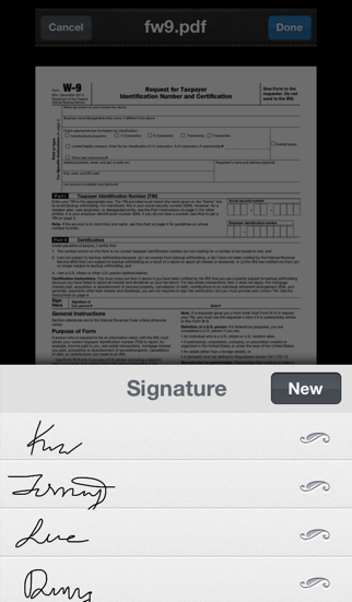 signpdf pro- quickly annotate pdf iphone screenshot 3