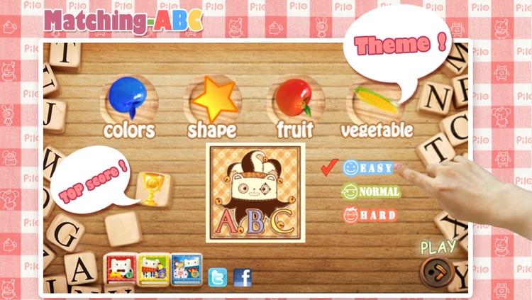 Matching-ABC for Kids