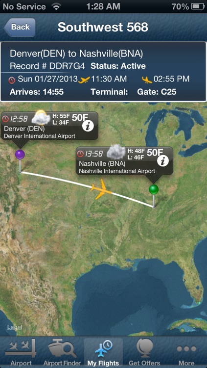 Nashville Airport + Flight Tracker Premium