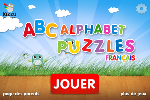 ABC French Alphabet Puzzles for Kids screenshot 2