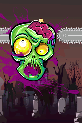 Angry Zomb-ie Head Protector-s: Save Your  Zombies Life From Blood Splat-ter Slaying Chainsaw-s FREE screenshot 4