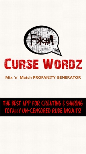 Curse Wordz WTF! The Rude Comeback Mix '