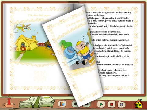 Tři prasátka - angličtina pro děti screenshot 2