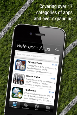 PE Apps - Mobile Resource for PE Teachers screenshot 2