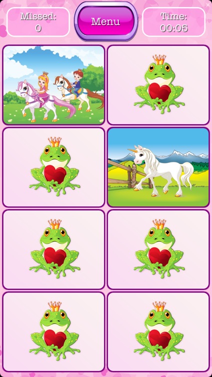 Princess Pony - Matching Memory Game for Kids And Toddlers who Love Princesses and Ponies