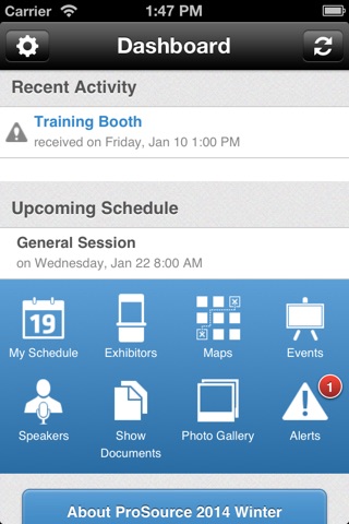 ProSource 2014 Winter Convention screenshot 2
