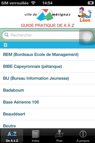 Guide de Mérignac screenshot 3