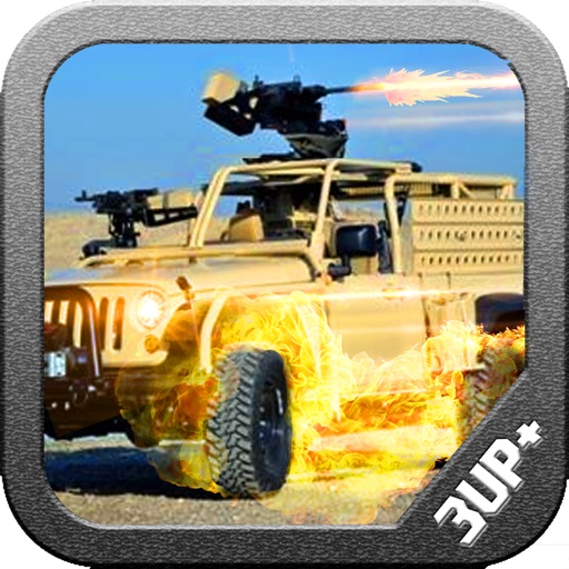 Army Jeep Gunner - Street Mayhem HD Full Version icon