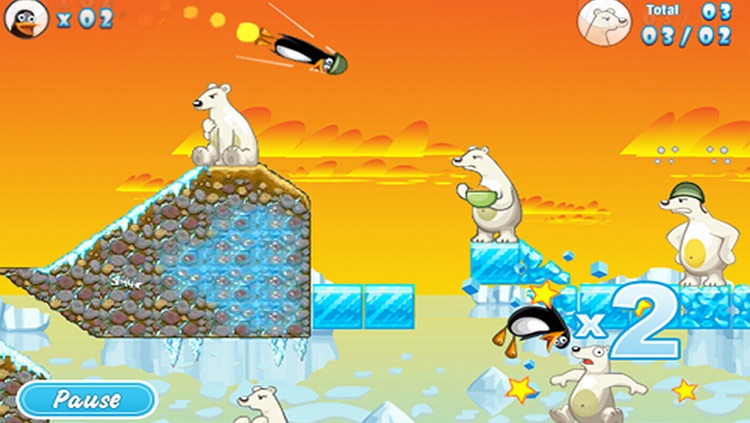 CRAZY PENGUIN CATAPULT jogo online gratuito em