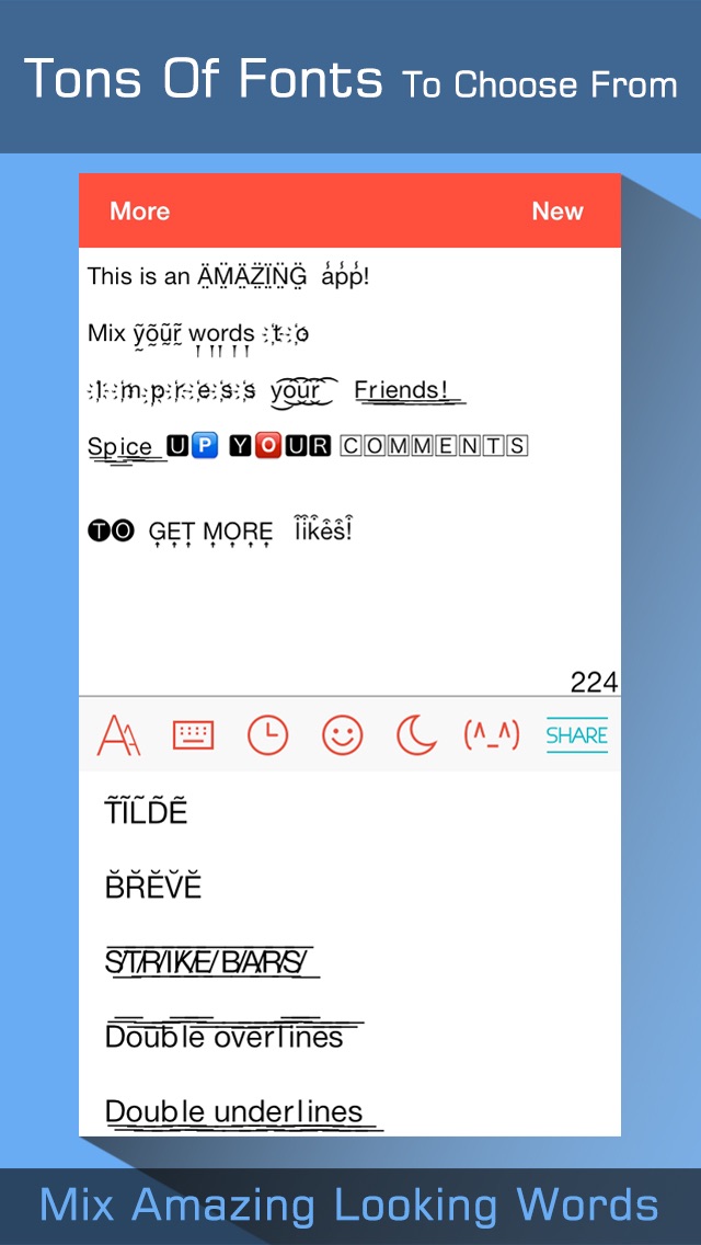 Font Keyboard Pro screenshot1