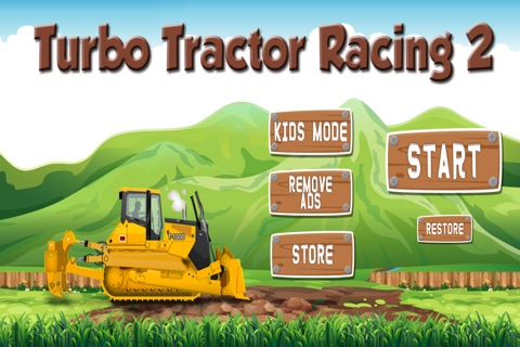 Turbo Tractor & Bull Dozer Farm Racing 2 : Barn Trails Mayhem - by Top Free Fun Games screenshot 2