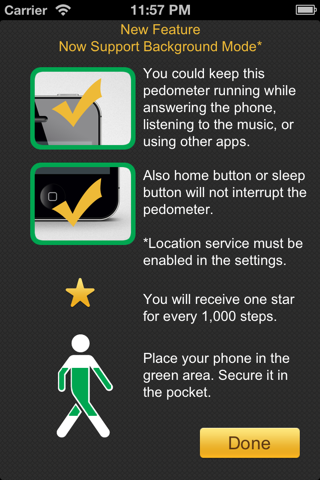 Walk Star Pedometer screenshot 2