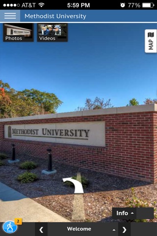 Methodist University screenshot 2