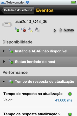 SAP System Monitoring screenshot 4