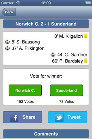 Live Scores for Norwich City screenshot 3